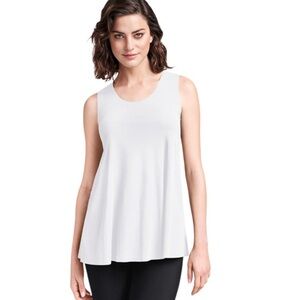 Wolford White Aurora Pure Skeeveless Top